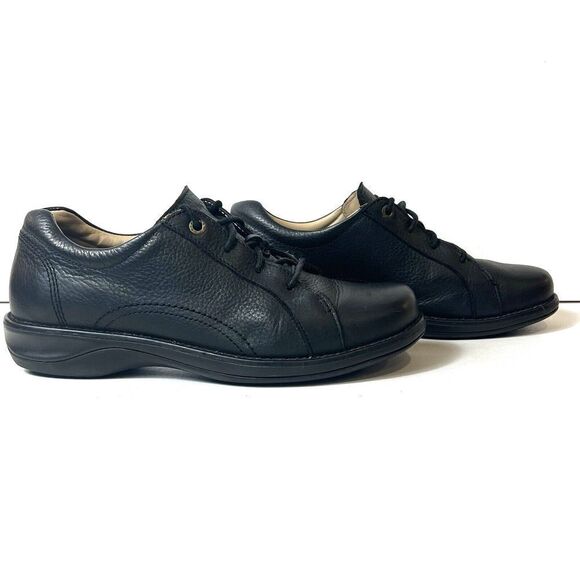 Red Wing Shoes Womens Sz 9 M Black Leather Lace Up Comfort Casual Oxford Sneaker - Picture 3 of 10